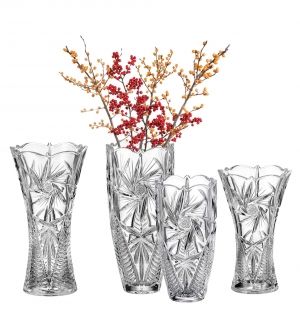 Ваза Pinwheel 25 см Crystalite Bohemia