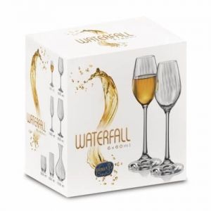 чаши за ракия 60 мл Waterfall