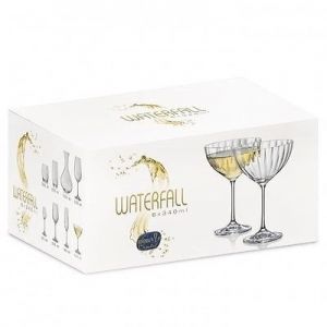 чаши за коктейл Waterfall by Bohemia Crystalex