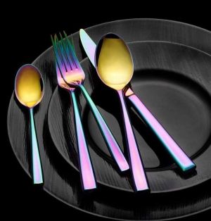 прибори за хранене 24 части Rainbow