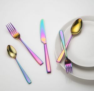 прибори за хранене 24 части Rainbow