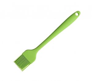 силиконов  комплект готварски прибори 5 бр. зелени