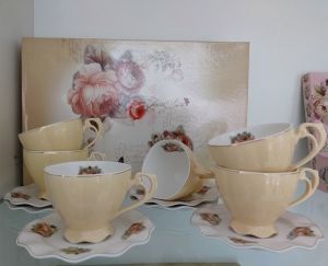 чаши за капучино или чай 12 ч. Yellow Magic