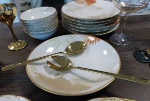 прибори за салата Gold 2 бр.