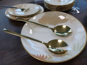 прибори за салата Gold 2 бр.