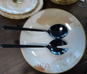 прибори за салата Black 2 бр.