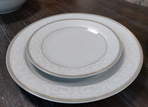 сервиз 19 ч. White and Gold by Morello