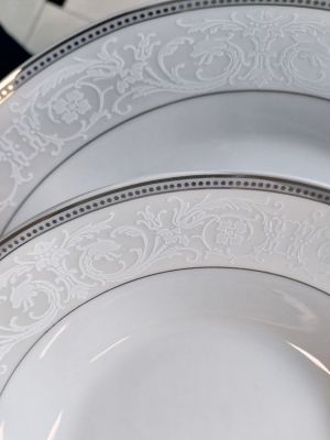 сервиз 19 ч. White & Silver by Morello