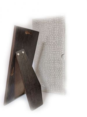 Икона 19 х 7 Св. Богородица и Младенеца със сребърно и златно покритие