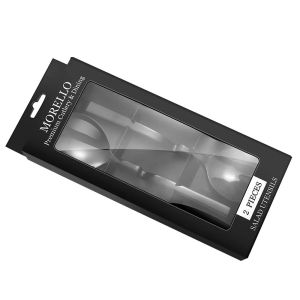 Прибори за сервиране Modern Black 2 бр. Morello - неръждаема стомана