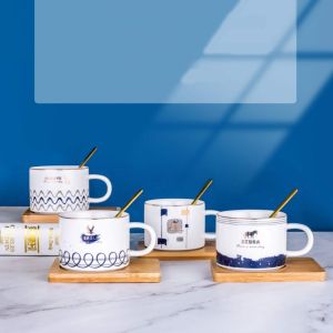 чаша, чинийка, лъжичка NORDIC ANIMALS