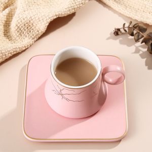 чаши за кафе 12 ч. PINK SQUARE