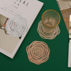 подложки за чаши 6 бр. GOLDEN ROSE