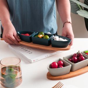 плато за сервиране GREEN FISH