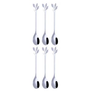 комплект 6 бр. лъжички за кафе Silver Tree